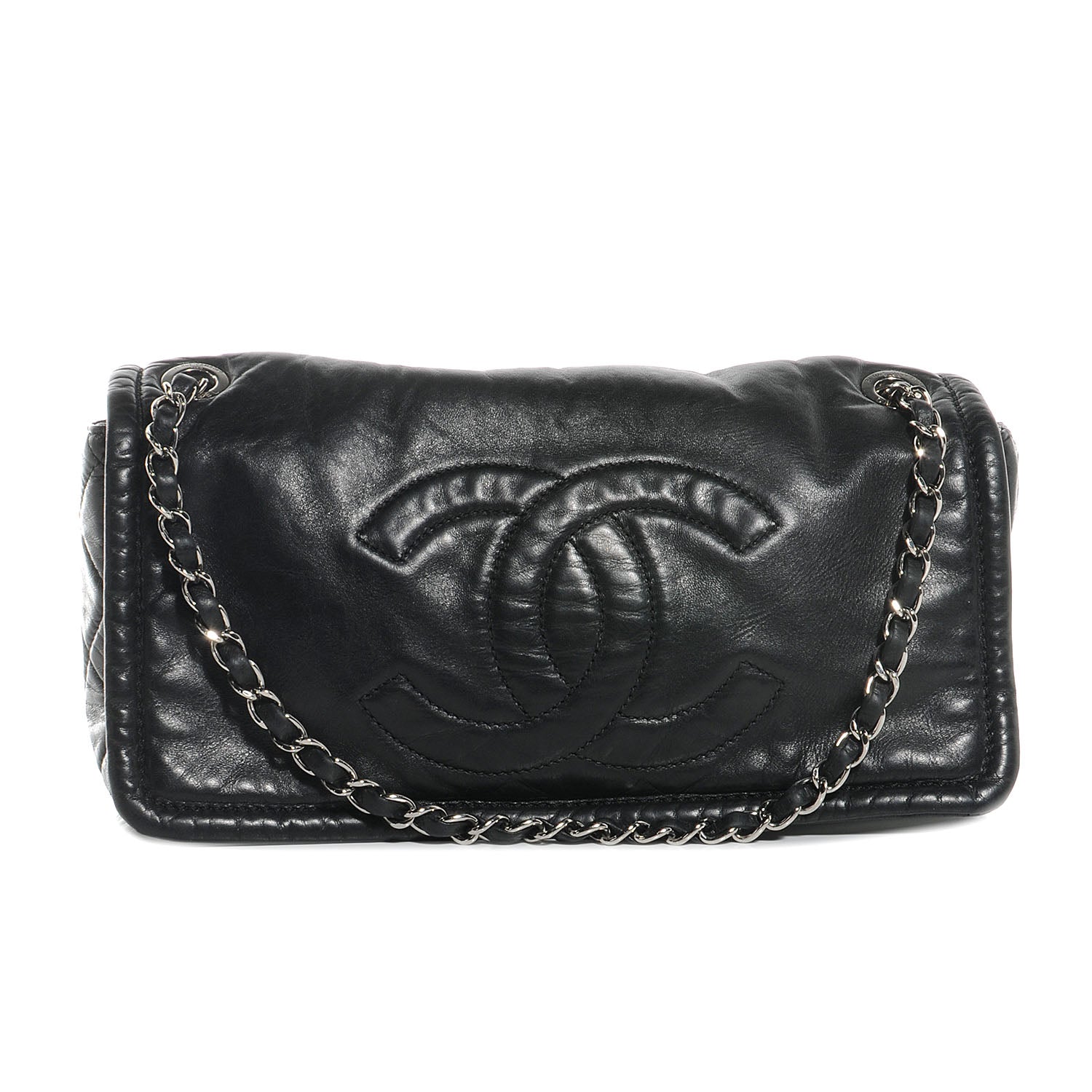 Chanel Lambskin Timeless Large Flap Bag Black 1 of 8