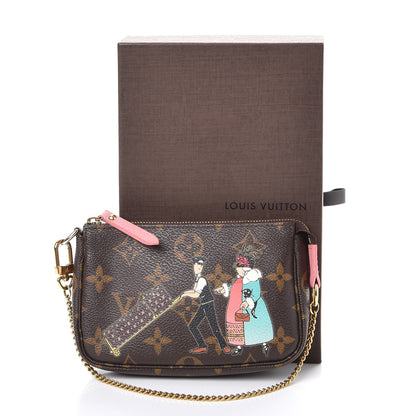 Louis Vuitton Monogram Illustre Mini Pochette Accessories Rose 8 of 8