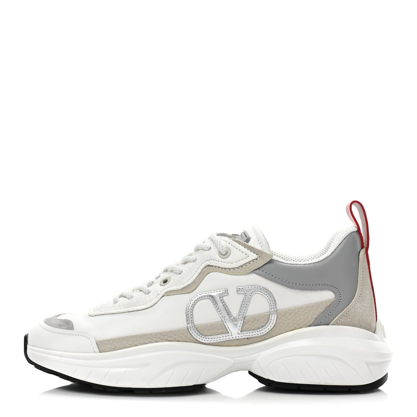 Calfskin Split Shegoes Sneakers 39 Ghiaccio White