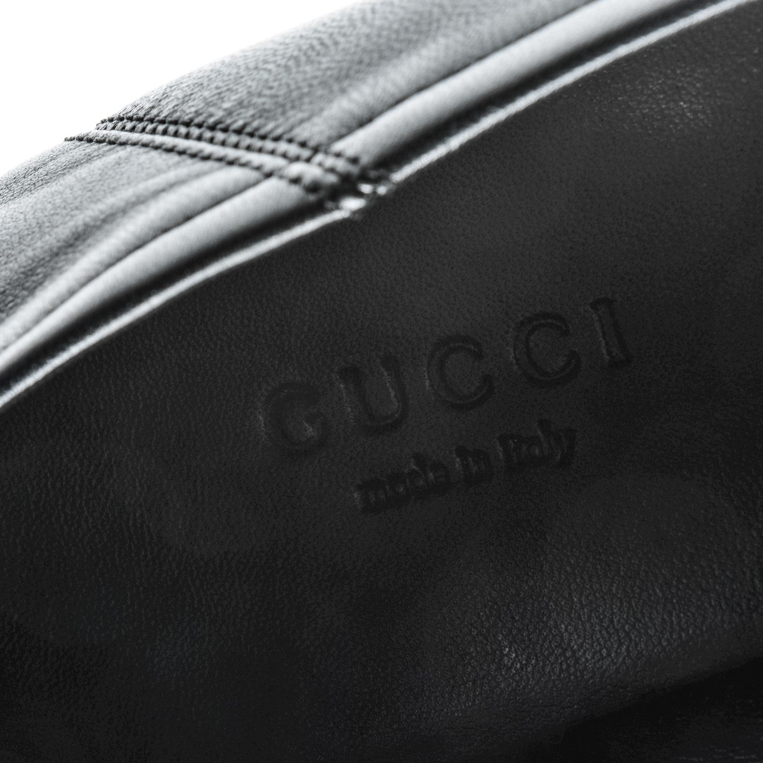 Gucci Lambskin Womens Brixton Horsebit Loafers 36 Black 10 of 10