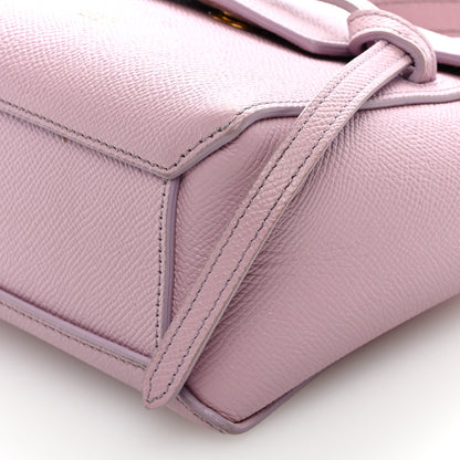 Celine Grained Calfskin Pico Belt Bag Rose Quartz 8 of 8