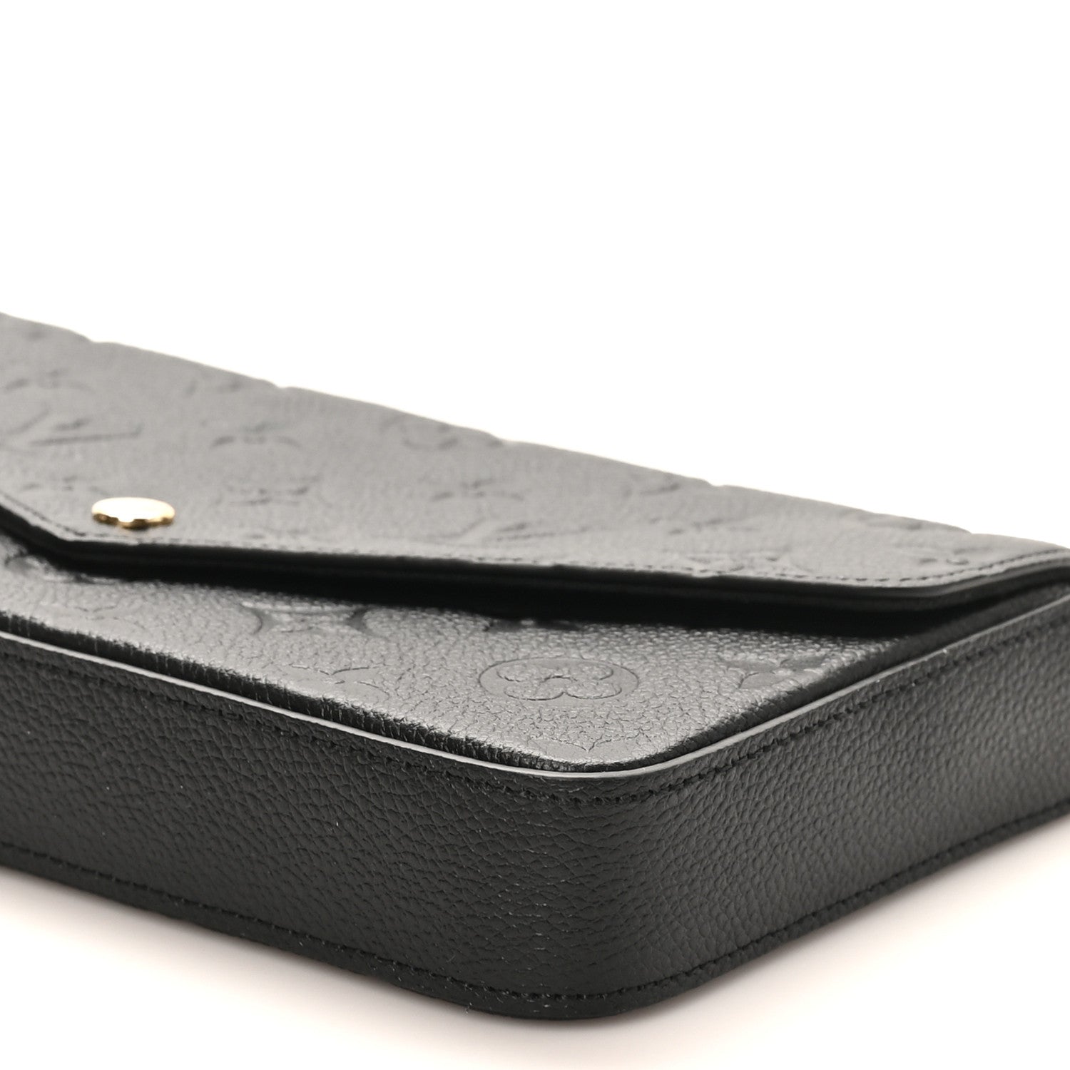 Louis Vuitton Empreinte Pochette Felicie Chain Wallet Black 10 of 10
