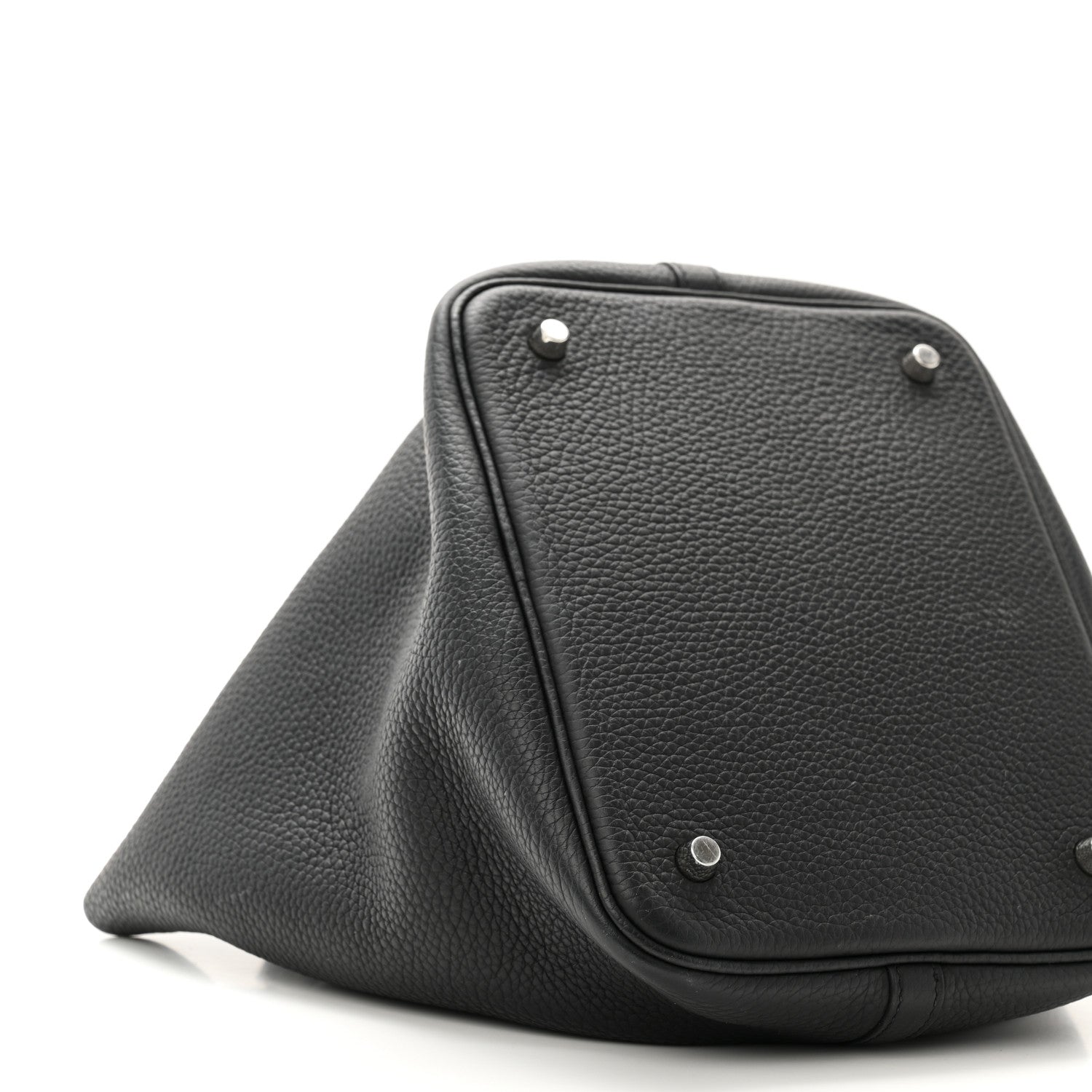 Hermes Taurillon Clemence Picotin Lock 22 MM Black 9 of 10