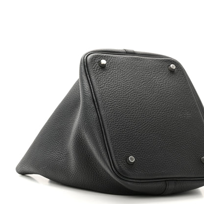 Hermes Taurillon Clemence Picotin Lock 22 MM Black 9 of 10