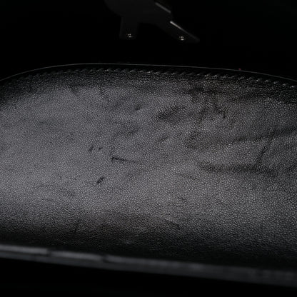 Saint Laurent Lambskin Quilted Monogram June Box Bag Black 9 of 12