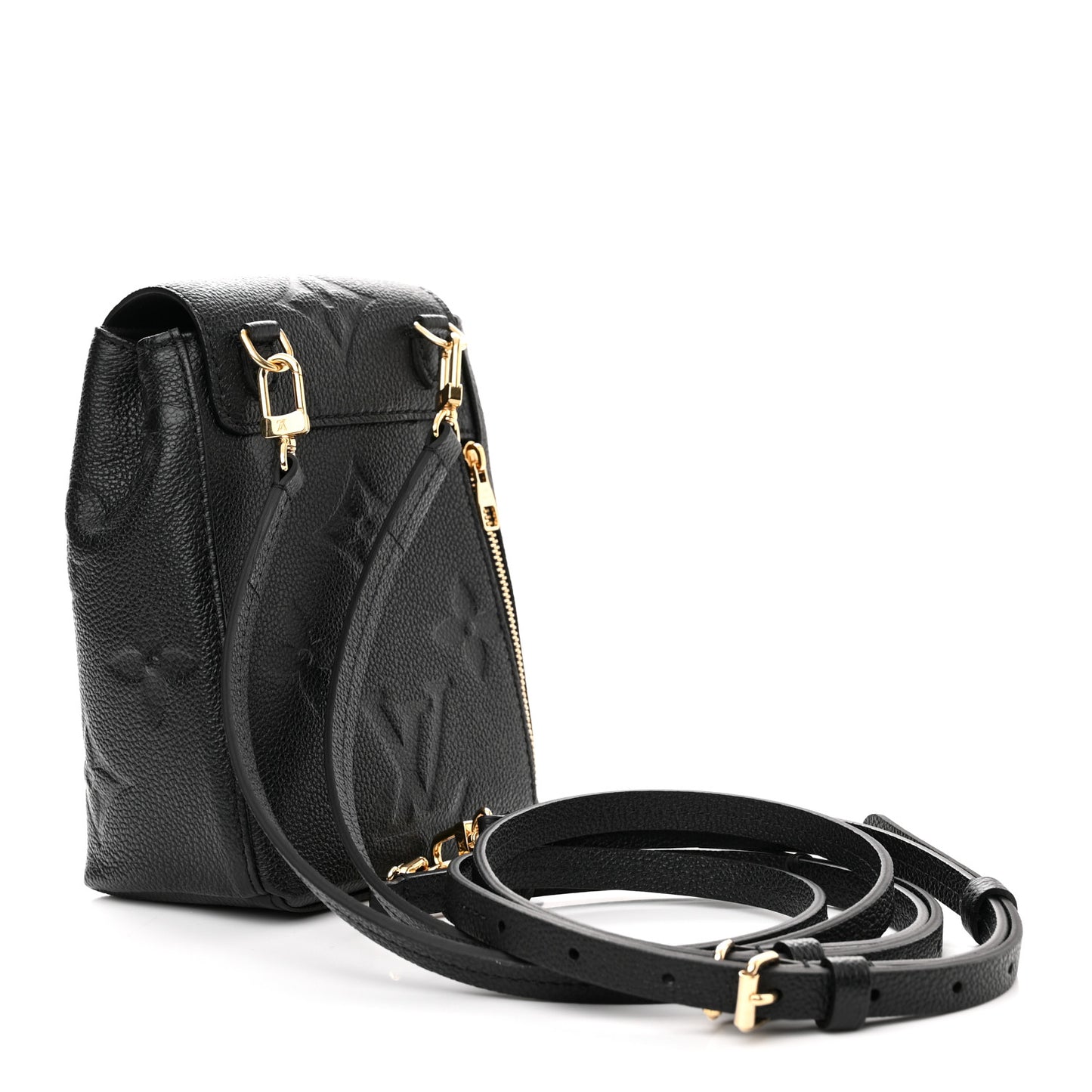 Empreinte Monogram Giant Tiny Backpack Black