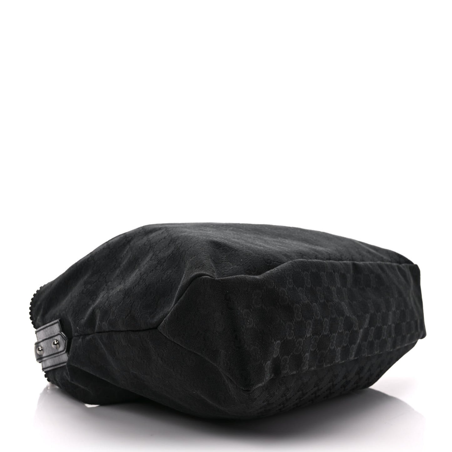 Monogram Large Horsebit Chain Hobo Black