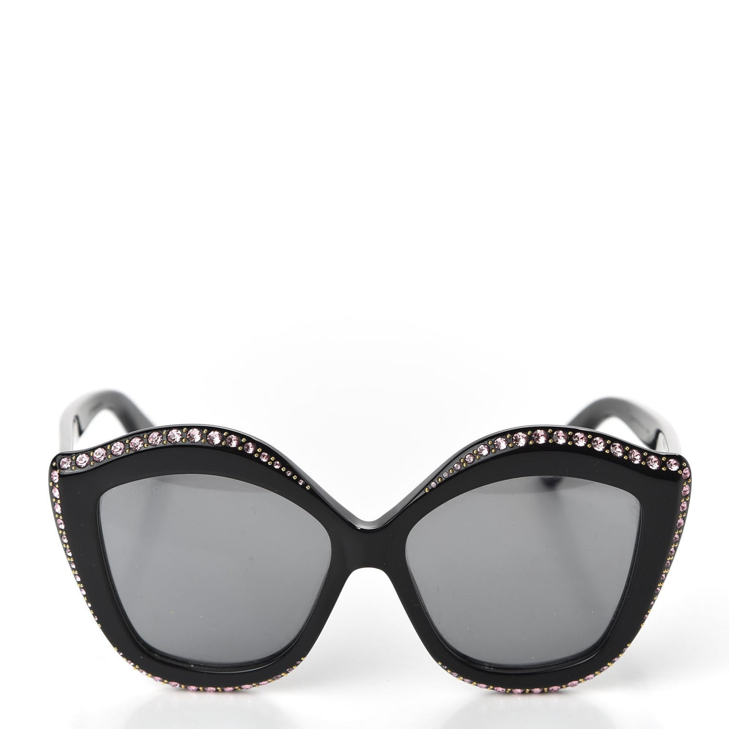 Crystal Cat Eye GG0118S Sunglasses Black