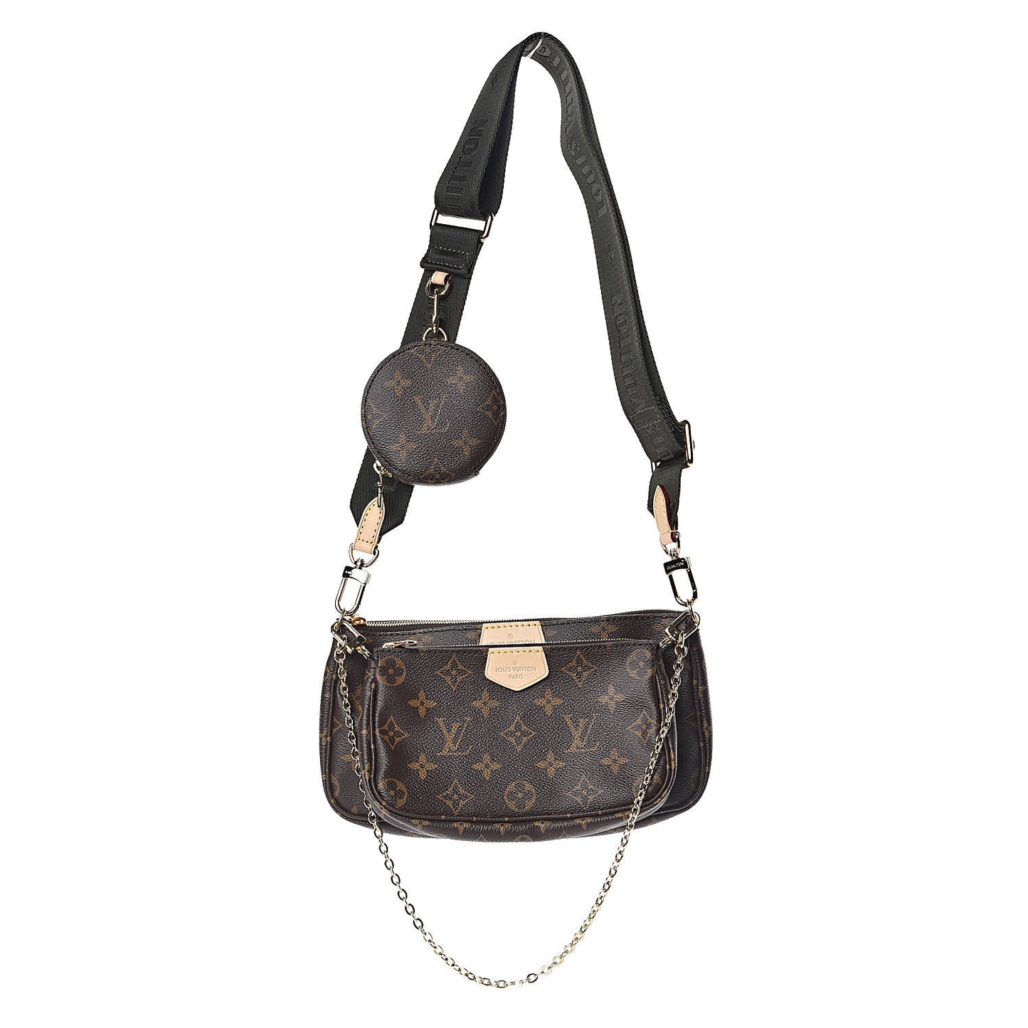 Monogram Multi Pochette Accessories Kaki