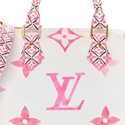 Louis Vuitton Monogram Giant By The Pool 2.0 Speedy Bandouliere 25 Rose 7 of 9