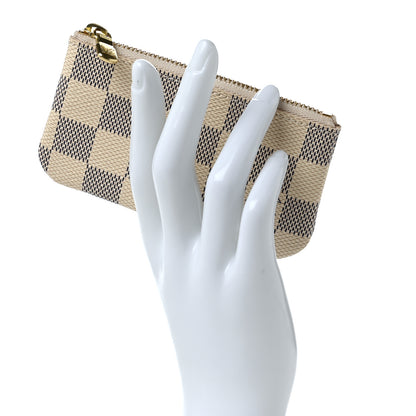 Louis Vuitton Damier Azur Key Pouch 2 of 8