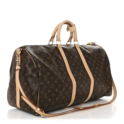 Louis Vuitton Monogram Keepall Bandouliere 55 3 of 10