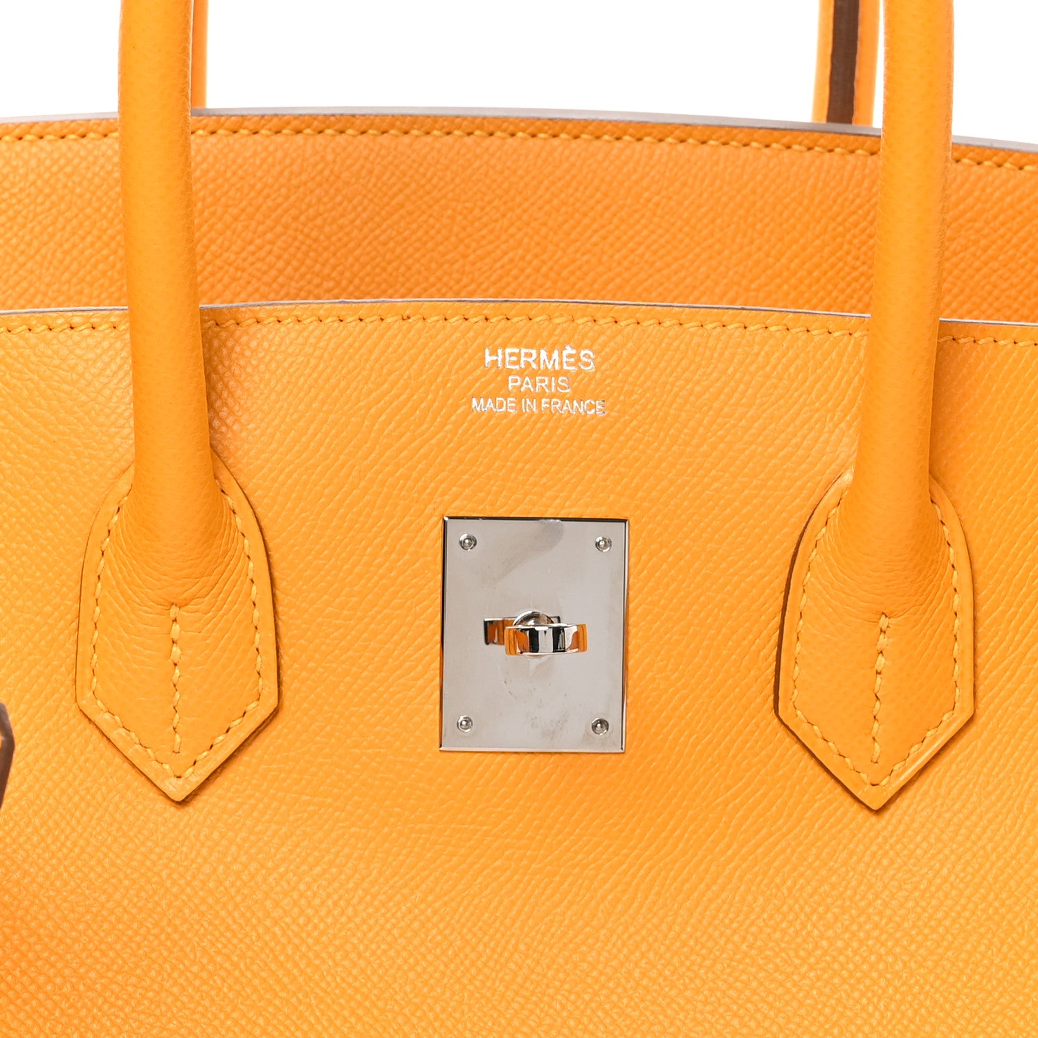 Hermes Epsom Birkin 35 Jaune D'Or 6 of 12