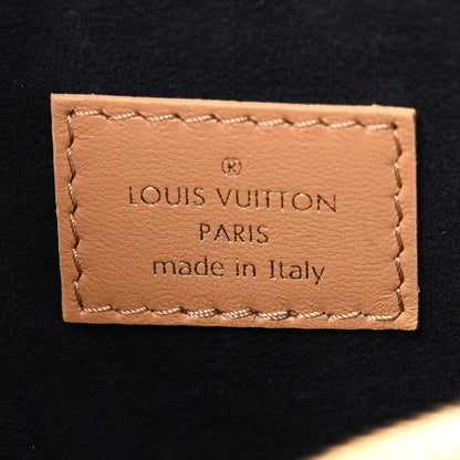 Louis Vuitton Lambskin Embossed Monogram Coussin PM Camel 7 of 14