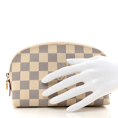 Louis Vuitton Damier Azur Cosmetic Pouch 2 of 6