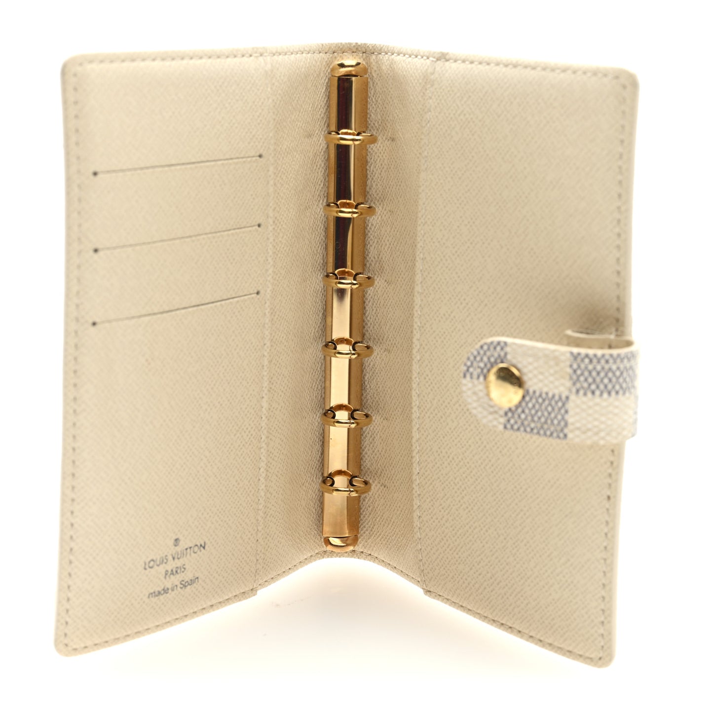 Damier Azur Small Ring Agenda Cover