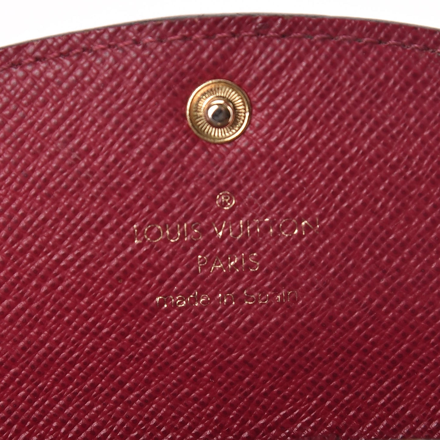 Monogram Rosalie Coin Purse Fuchsia