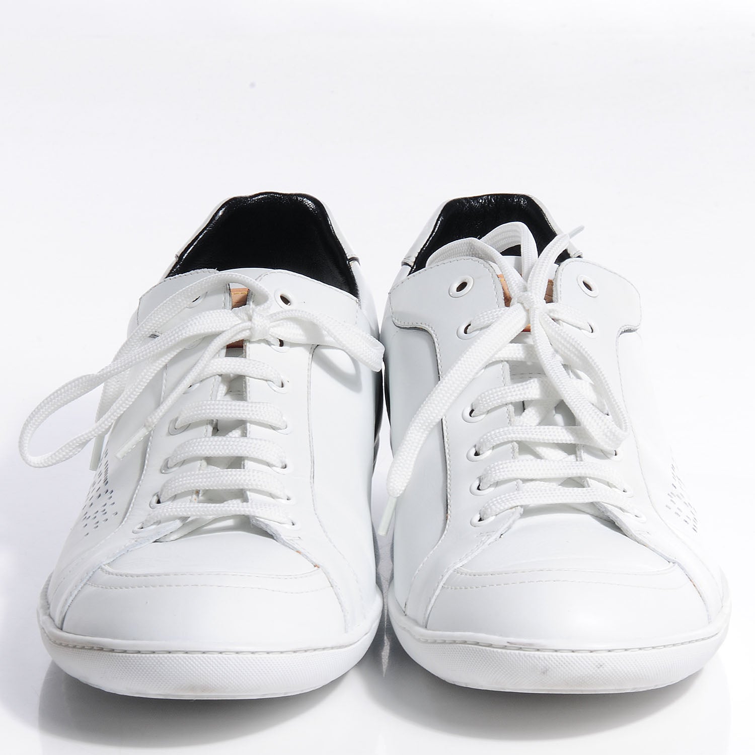 Louis Vuitton Calfskin Victoire Sneakers 10 White 2 of 5