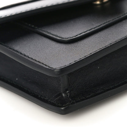 Bulgari Calfskin Serpenti Forever Purse Card Holder Black 11 of 13