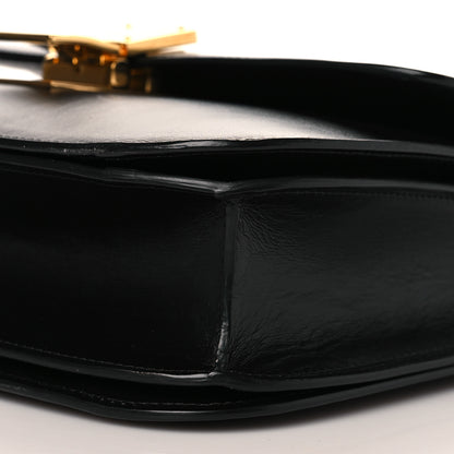 Celine Box Calfskin Medium Classic Box Flap Bag Black 9 of 10