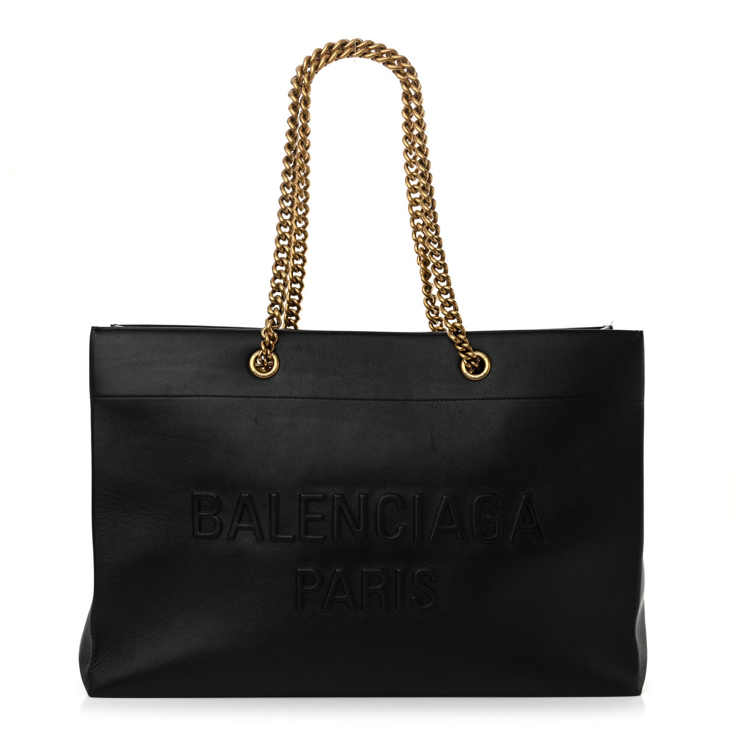Balenciaga Soft Smooth Calfskin Large Duty Free Tote Black 1 of 13
