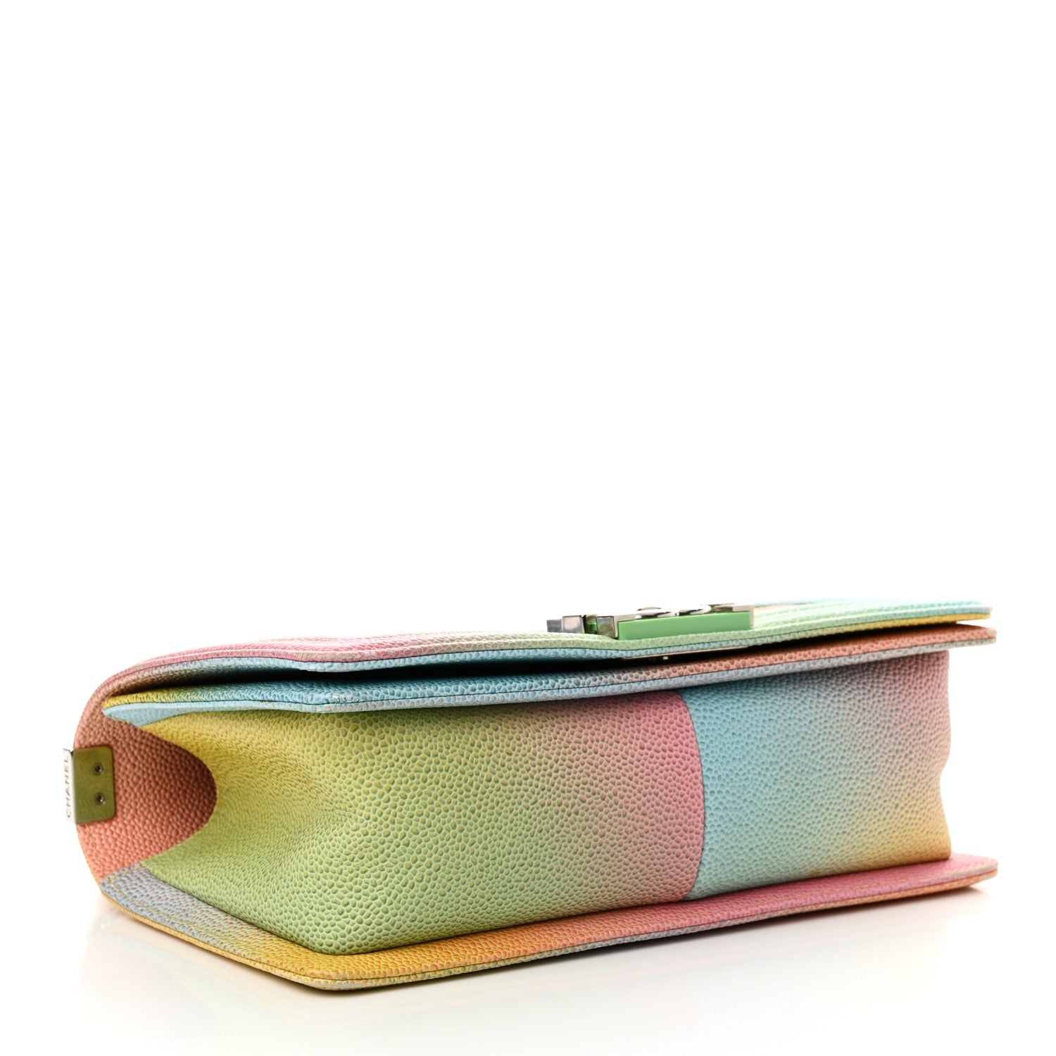 Chanel Caviar Quilted Medium Cuba Rainbow Boy Flap Multicolor 4 of 11