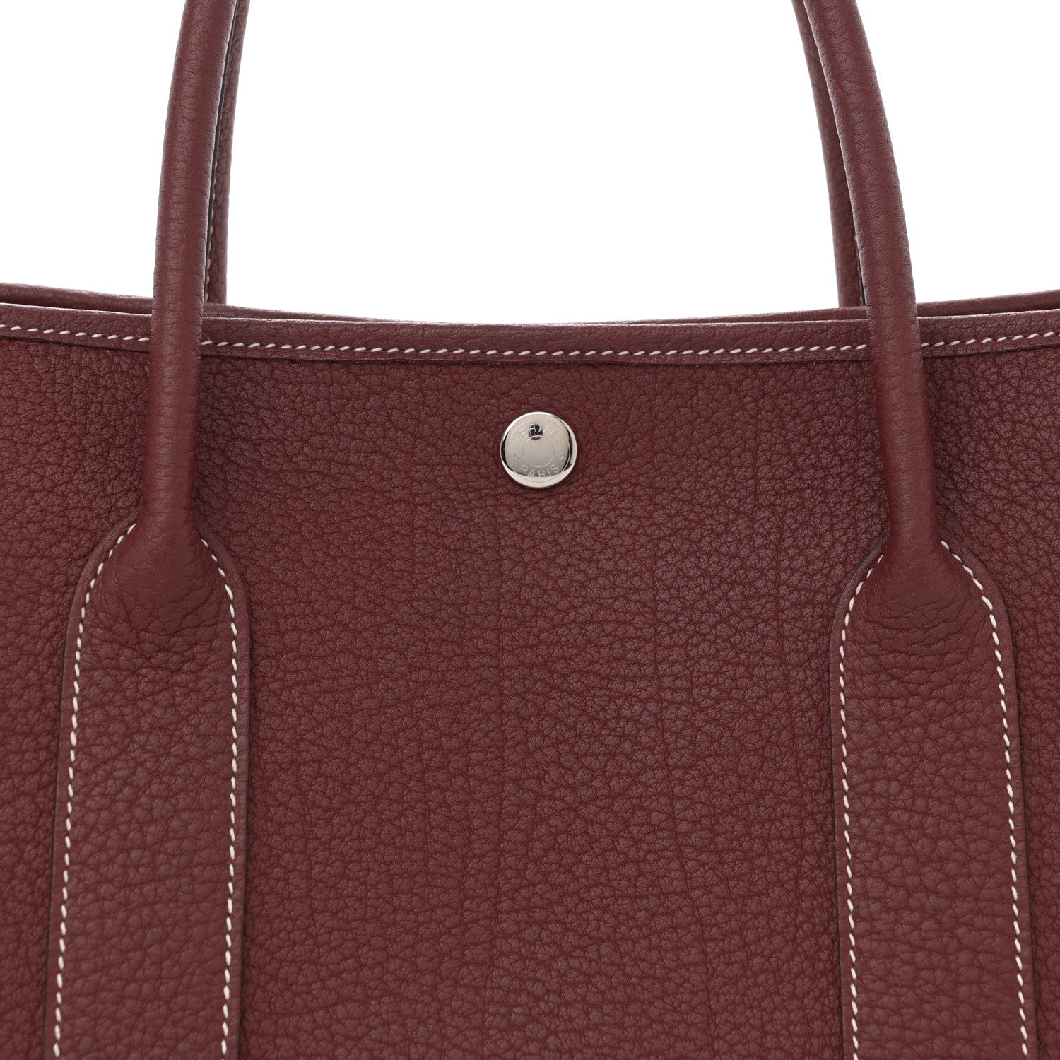 Hermes Negonda Garden Party Tote 36 MM Rouge H 8 of 11