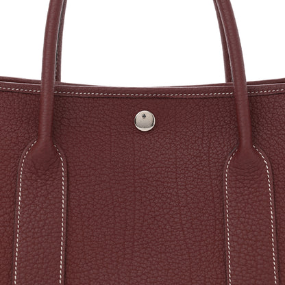 Hermes Negonda Garden Party Tote 36 MM Rouge H 8 of 11