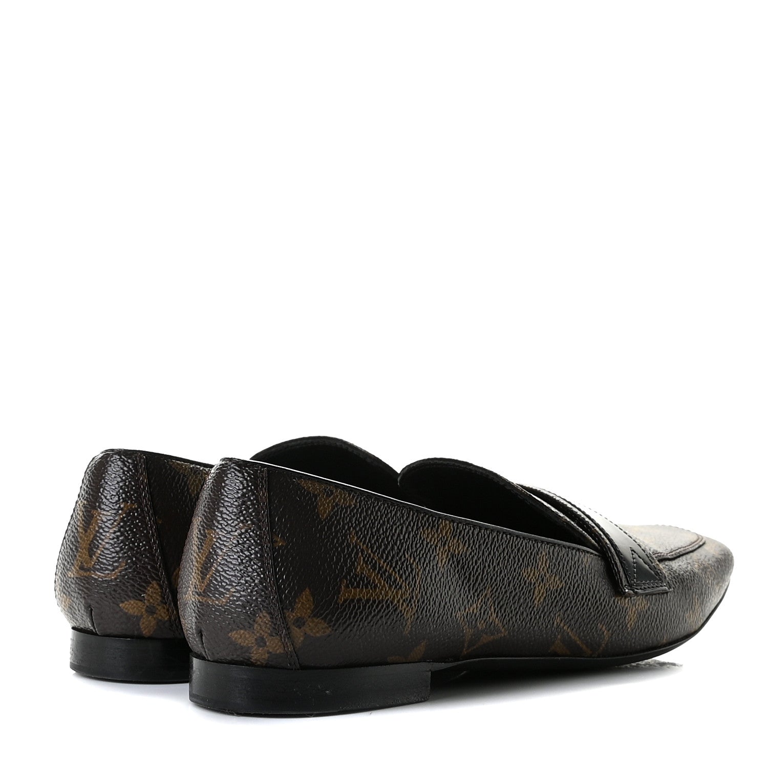 Louis Vuitton Monogram Upper Case Flat Loafer 37.5 4 of 14