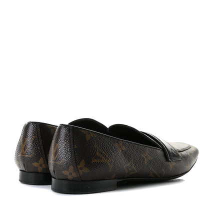 Louis Vuitton Monogram Upper Case Flat Loafer 37.5 4 of 14
