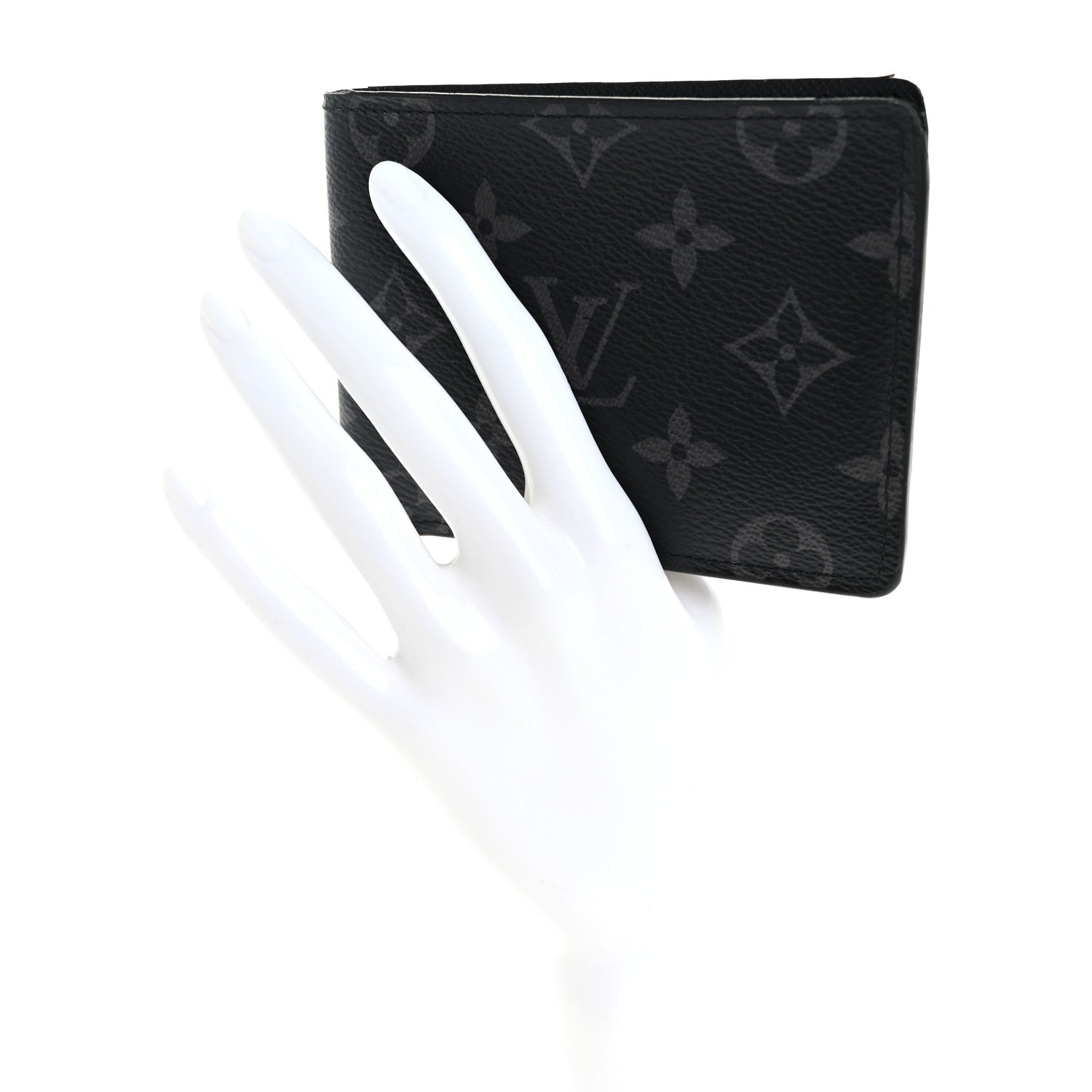 Louis Vuitton Monogram Eclipse Multiple Wallet 2 of 12