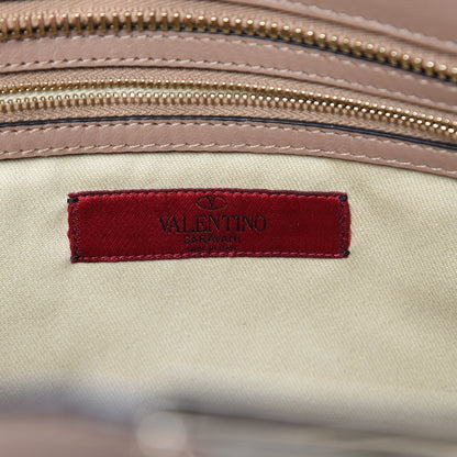 Valentino Garavani Vitello Rockstud Double Handle Tote Alpaca 7 of 12