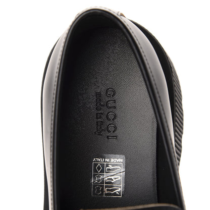 Gucci Cordovan Lux Dionysus Hunder Loafers 38 Black 6 of 9