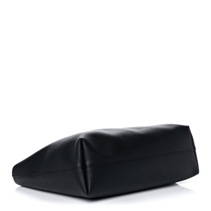 Saint Laurent Calfskin Large Shopping Tote Black 4 of 10