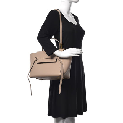 Celine Grained Calfskin Mini Belt Bag Light Taupe 2 of 9