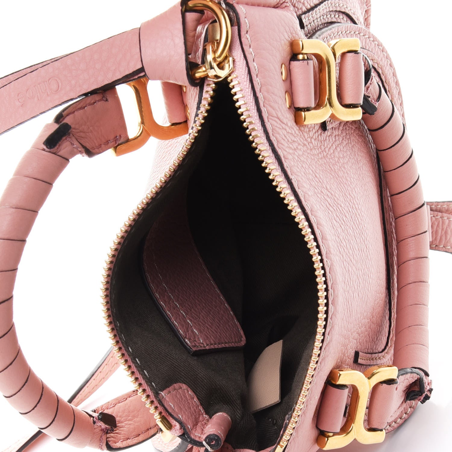 Chloe Calfskin Mini Marcie Satchel Fallow Pink 4 of 4