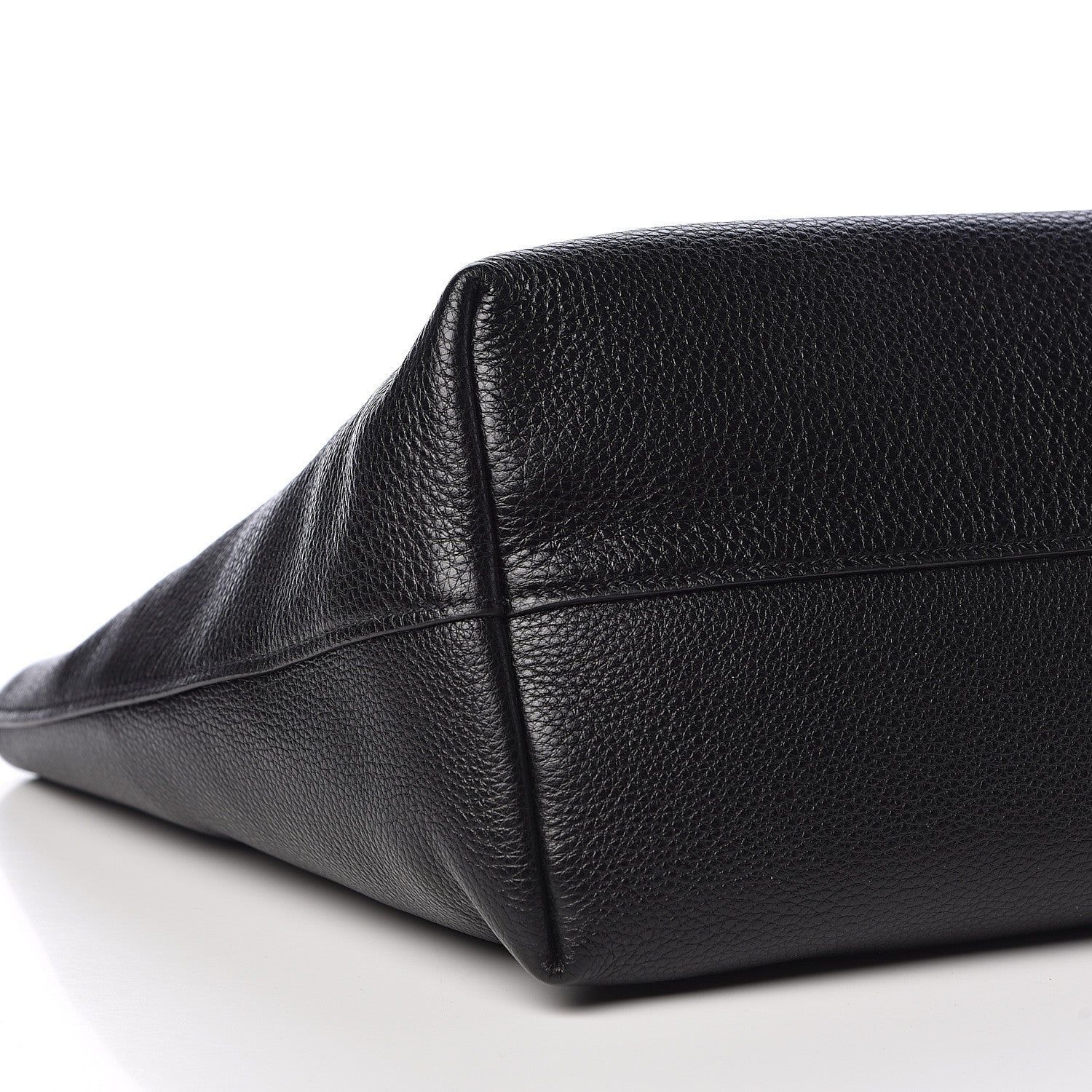 Prada Vitello Daino Pocket Shopping Tote Black 9 of 10
