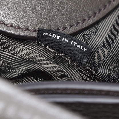 Prada Vitello Daino Tote Grafite 8 of 9