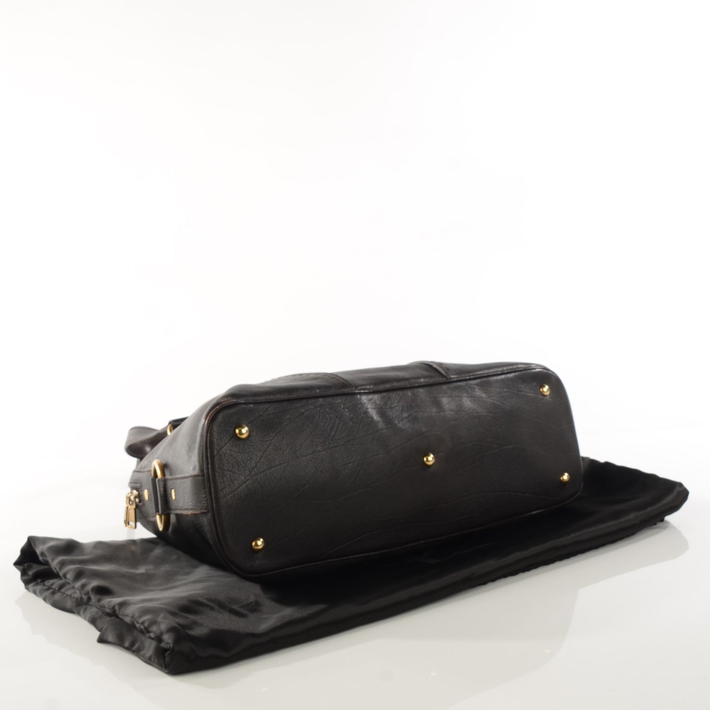 Calfskin Large Muse Chocolate