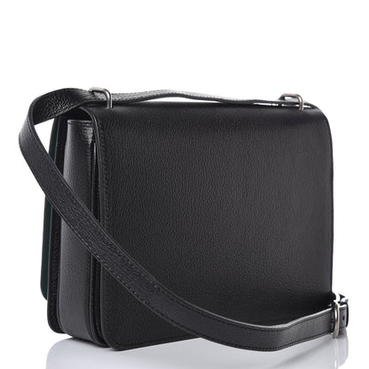 Burberry Goatskin Medium D-Ring Bag Black 3 of 8