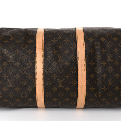 Louis Vuitton Monogram Keepall Bandouliere 55 18 of 29