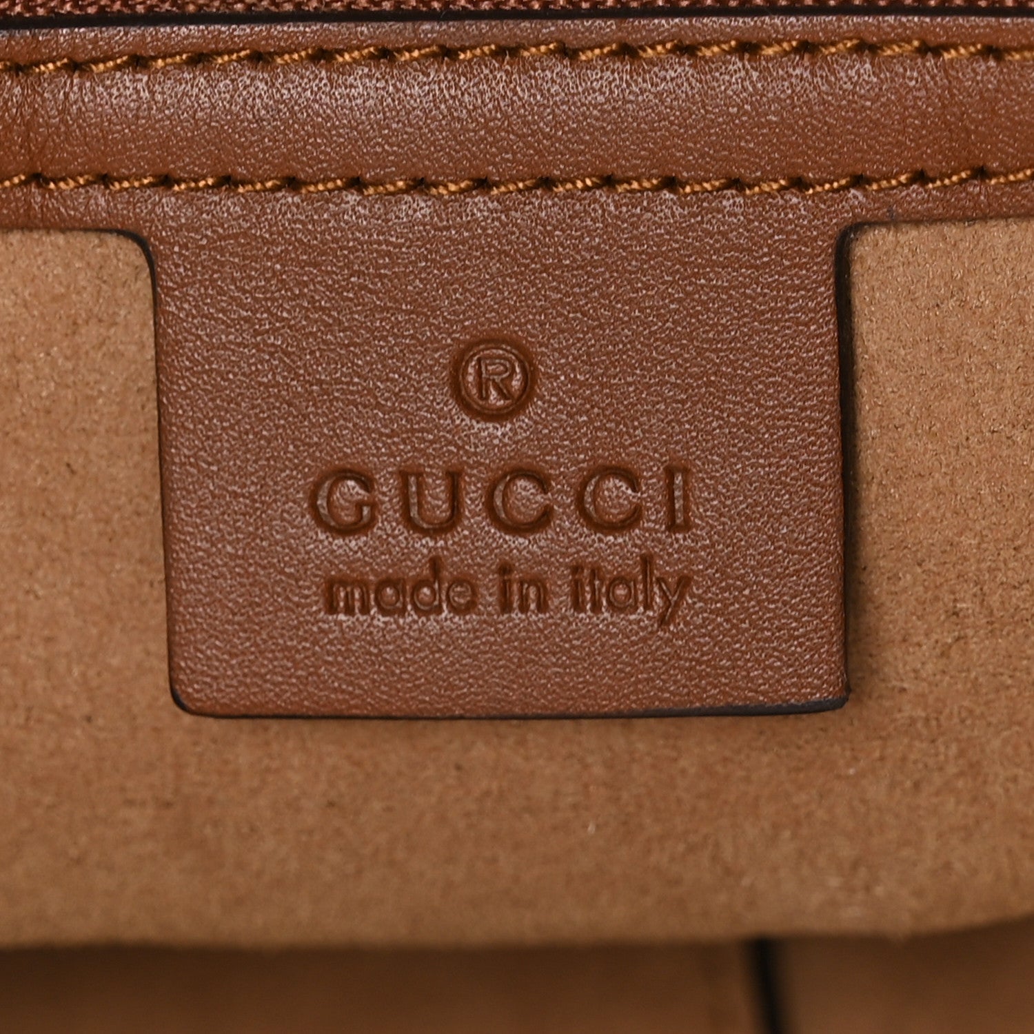Gucci GG Supreme Monogram Large Linea A Hobo Light Brown 7 of 10