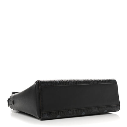 MCM Visetos Small Essential Crossbody Bag Black 3 of 4
