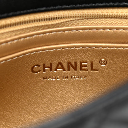Chanel Lambskin Quilted Mini Pearl Crush Flap Black 7 of 11