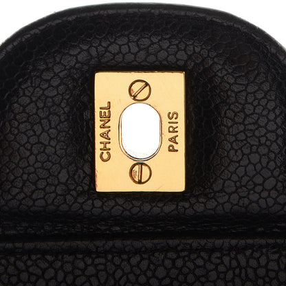 Chanel Caviar Jumbo Single Flap Black 6 of 8