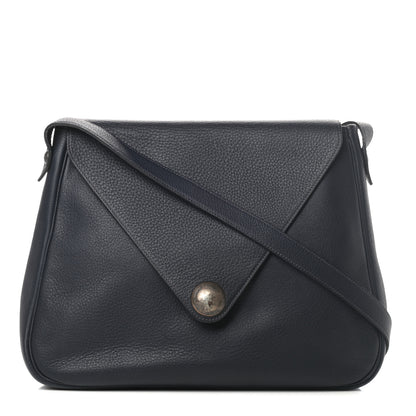 Hermes Taurillon Clemence Christine Bleu Indigo 1 of 15