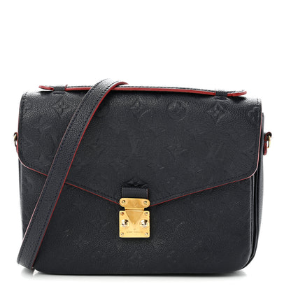 Louis Vuitton Empreinte Pochette Metis  Marine Rouge 1 of 10