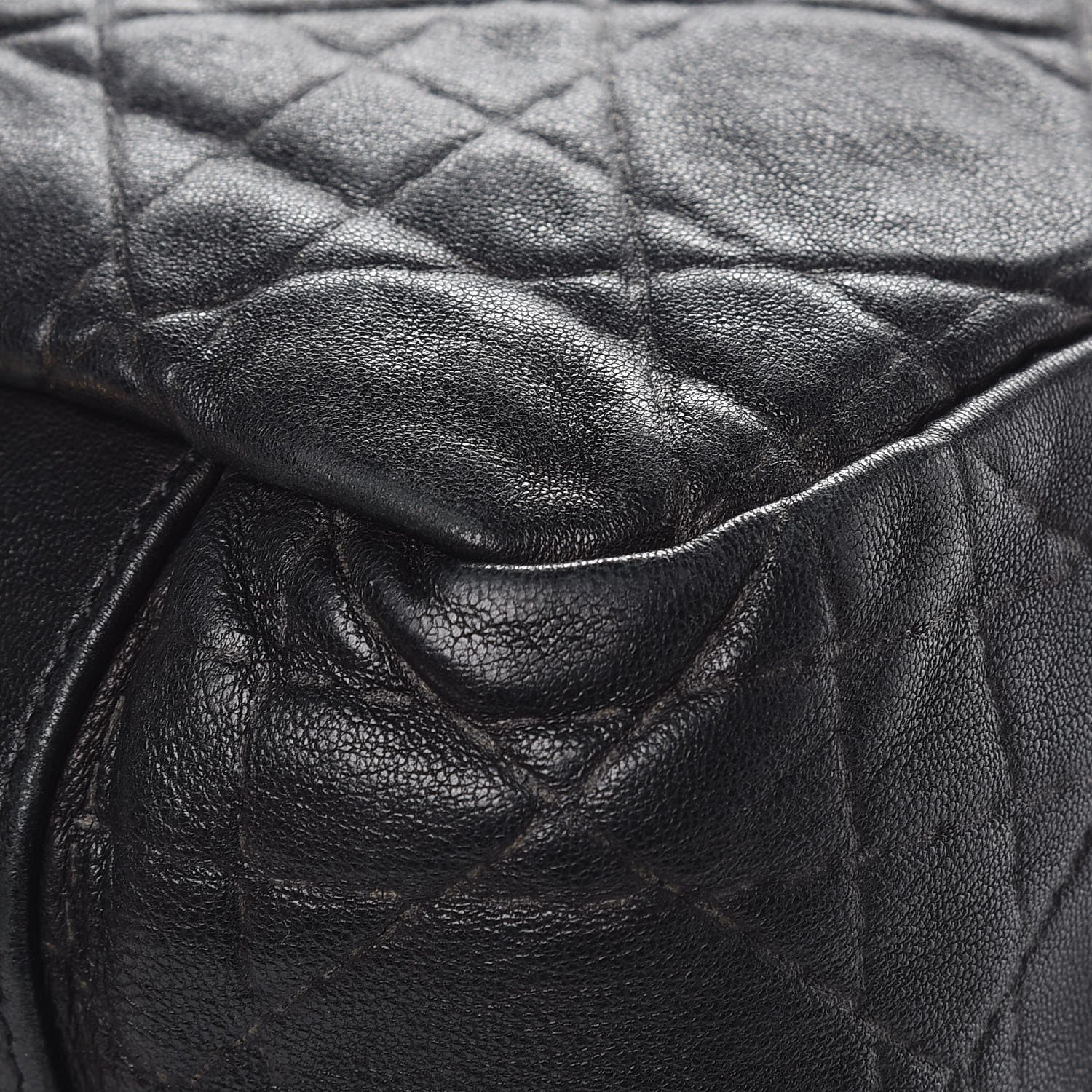 Christian Dior Lambskin Cannage Dior Soft Shopping Tote Black 12 of 14
