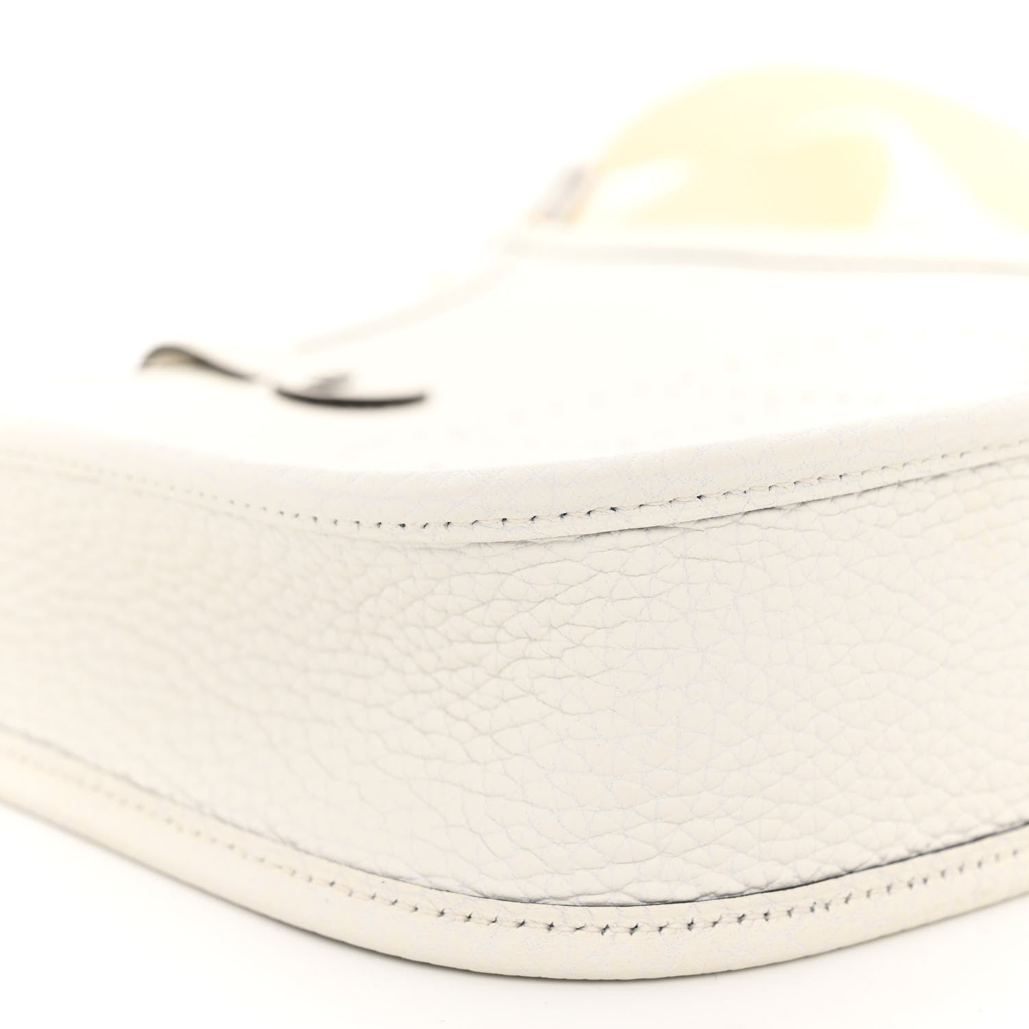 Hermes Taurillon Clemence Evelyne TPM New White 8 of 9