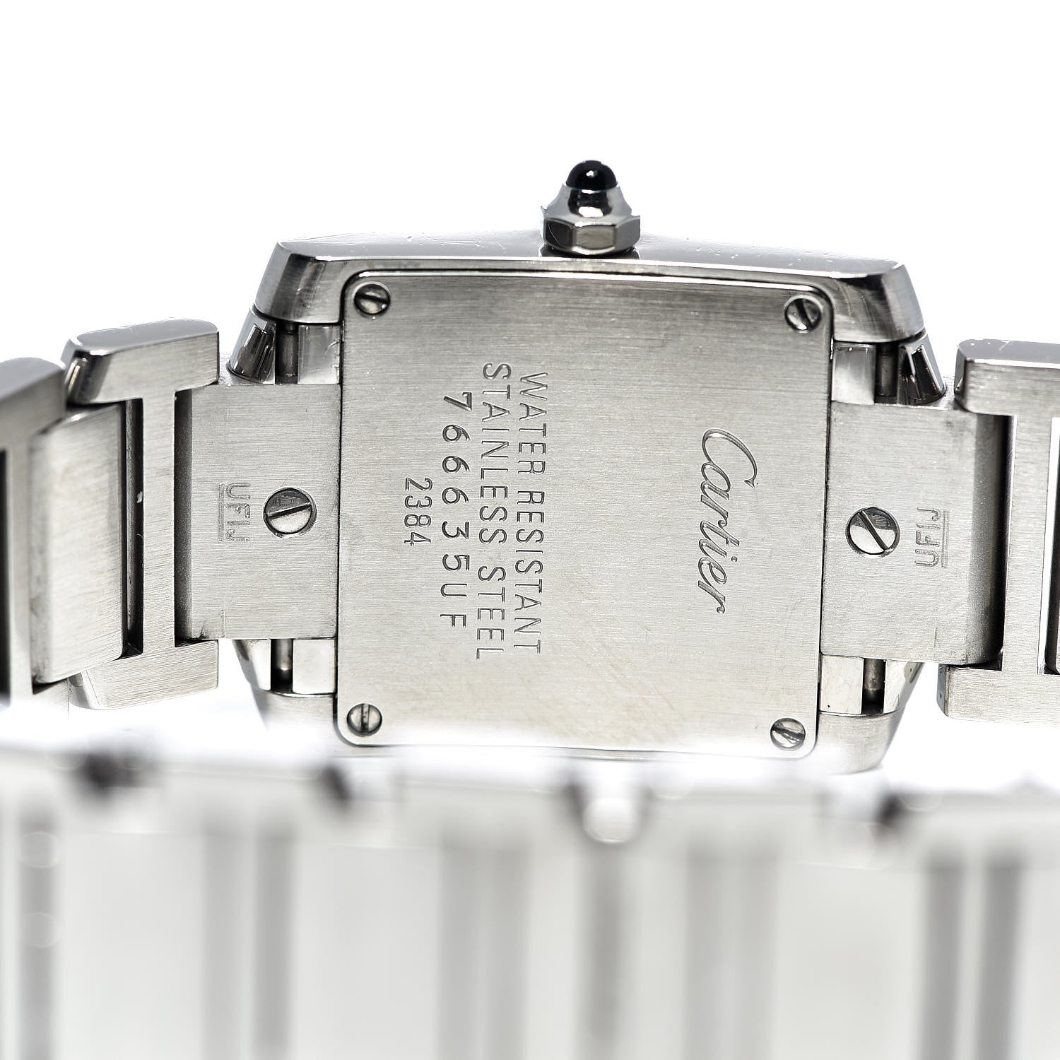 Cartier Stainless Steel 20mm Tank Francaise Quartz Watch 5 of 7